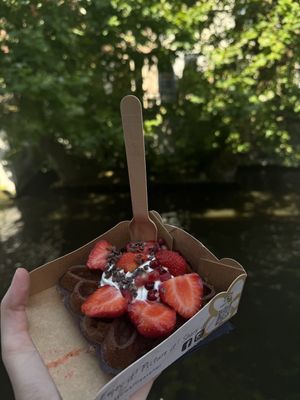   at Otto Waffle Atelier in Bruges