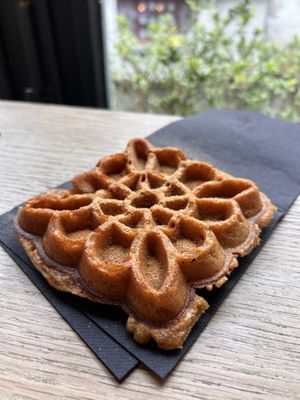   at Otto Waffle Atelier in Bruges