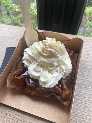  at Otto Waffle Atelier in Bruges