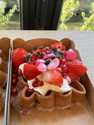   at Otto Waffle Atelier in Bruges