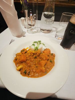 Vegetables korma at Roly's Bistro in Dublin