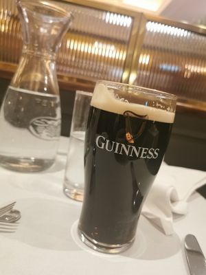 Guinness at Roly's Bistro in Dublin