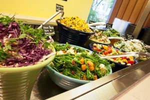 The Salad Bar in Roly's Cafe  at Roly's Bistro in Dublin
