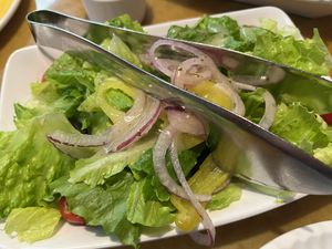 Starter salad  at Garden Grill in Orlando