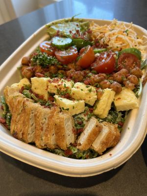 Cobb salad made to go. Really good!!   at Sorry I've Got Plants in Toronto