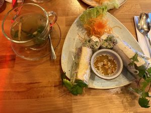 Summer rolls with tofu  at Nón Café et Cuisine in Siegen