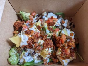 1/2 Quinoa Morning Bowl at Portia's Diner in Clintonville