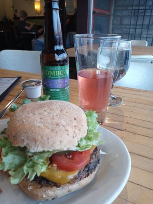  at Portia's Diner in Clintonville