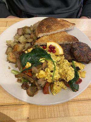 Portia’s breakfast plate  at Portia's Diner in Clintonville