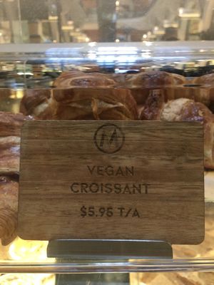 Vegan croissant  at Metropole QVB in Sydney