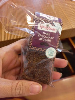 Vegan brownie at Crêpeaffaire in Bromley