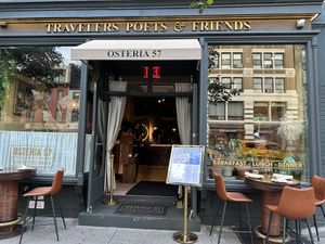 Exterior  at Osteria 57 in New York City