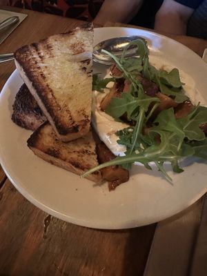 Burrata (vegetarian appetizer)  at Osteria 57 in New York City