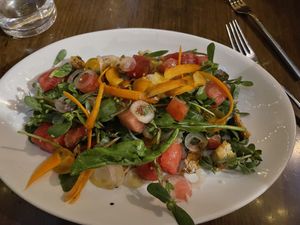 Minimal Harvest Salad for $19  at Osteria 57 in New York City