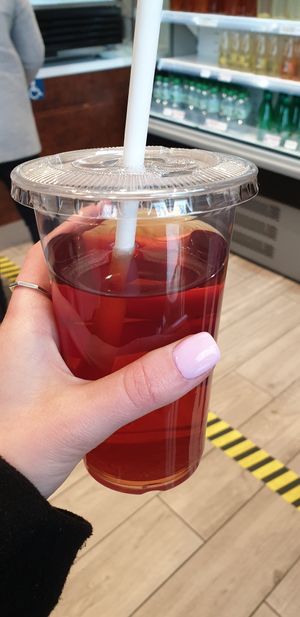 Amazing 🍑 lemonade at Copper Branch - Cours Charlemagne in Lyon