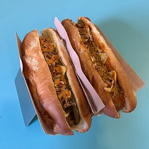 delicious hot dogs at FREDO in Leipzig