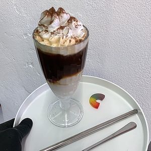 classic ice coffee at FREDO in Leipzig