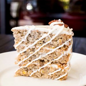 Hummingbird Cake at Black Walnut Kitchen & Bar in Houston