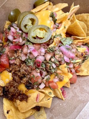 Delicious nachos  at Fantastic V in Madrid