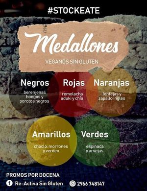 Medallones at Re-Activa Sin Gluten in Rio Gallegos