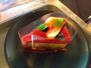 Vegan cake at Very Veggy-SALAD WORKS- in Fujisawa