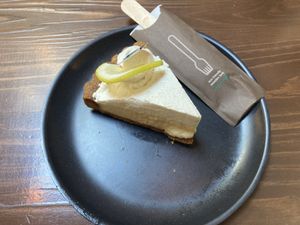Lemon tart  at Very Veggy-SALAD WORKS- in Fujisawa