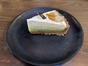 Lime cake  at Very Veggy-SALAD WORKS- in Fujisawa