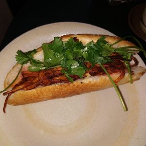 BBQ sandwich at Galeria in Hanoi
