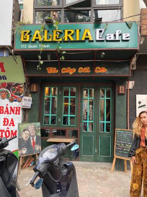 The store front.  at Galeria in Hanoi