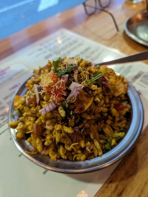 Bhel Puri #Veganuary at Delhi Streets in Melbourne