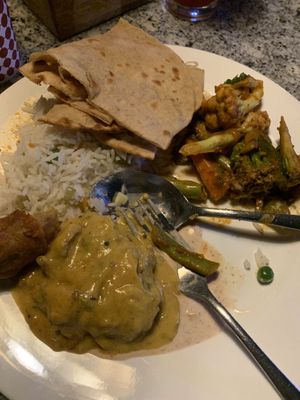 Rajasthani food.!✨  at Utpala Café in Kathmandu