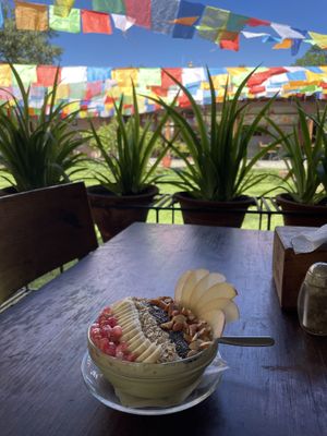 Smoothie bowl  at Utpala Café in Kathmandu