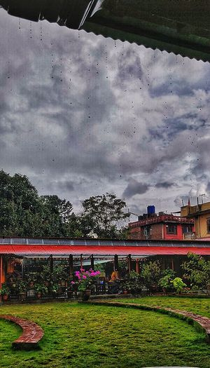 sky view of Utpala at Utpala Café in Kathmandu