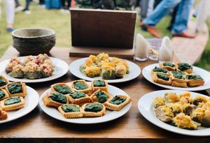 Food preparing to serve at Utpala Café in Kathmandu