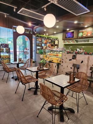 Interior at Burgreens - Oakwood in Jakarta