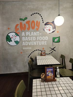 Interior at Burgreens - Oakwood in Jakarta