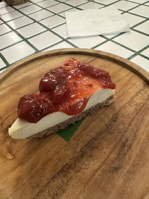 Cheezecake  at Burgreens - Oakwood in Jakarta