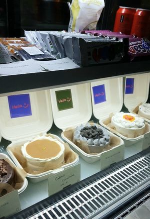 Assortment of desserts at Food Does Matter 푸드더즈매터 in Seoul