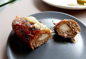 Ttok-galbi - close-up at Food Does Matter 푸드더즈매터 in Seoul