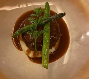 Plant based steak   at Food Does Matter 푸드더즈매터 in Seoul