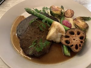 Vegan Stake  at Food Does Matter 푸드더즈매터 in Seoul