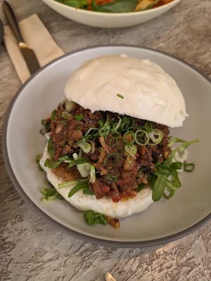 Steamed bun at Food Does Matter 푸드더즈매터 in Seoul