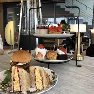 Afternoon tea set (valentine special) at Food Does Matter 푸드더즈매터 in Seoul