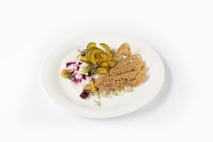 컬비콘 샐러드 at Food Does Matter 푸드더즈매터 in Seoul