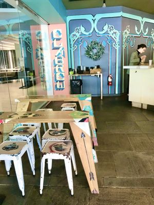 Interior  at Elabrew Coffee in Santa Monica