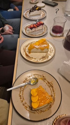 Cheescakes were okay. at Satiba in Arequipa