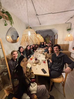 Dinning area for large group at Satiba in Arequipa