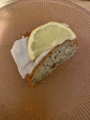 Lemon poppy cake  at A La Tarte in The Hague