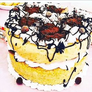 Bolo floresta branca at Glicia Bonfim in Fortaleza