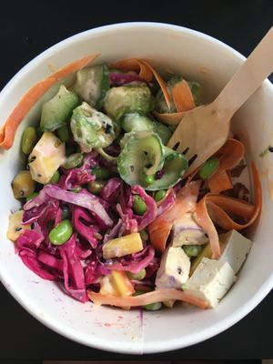 Mixed Poke Bowl at Enso Vegan Lifestyle Bar in Limassol